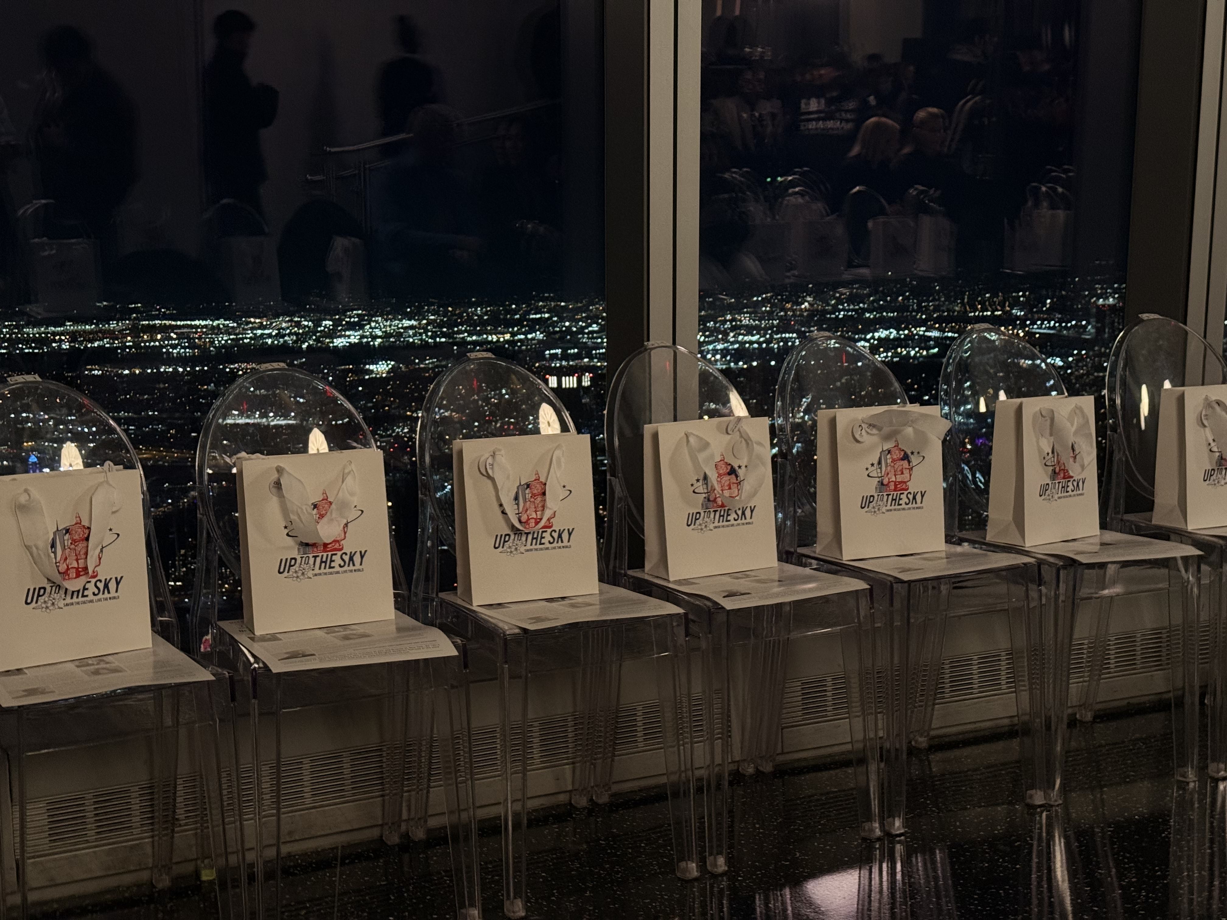 ワールドトレードセンターの跡地One World ObservatoryでNYFWに参加