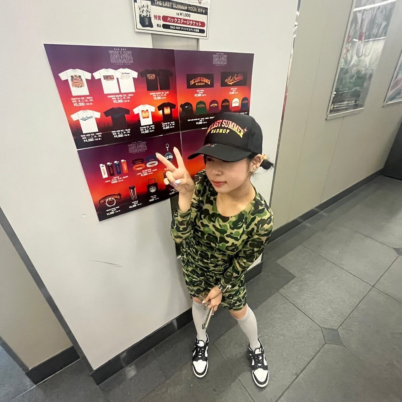 帽子 BADHOP THE LAST SUMMER TOUR CAP BADHOP THE LAST SUMMER TOUR キャップ