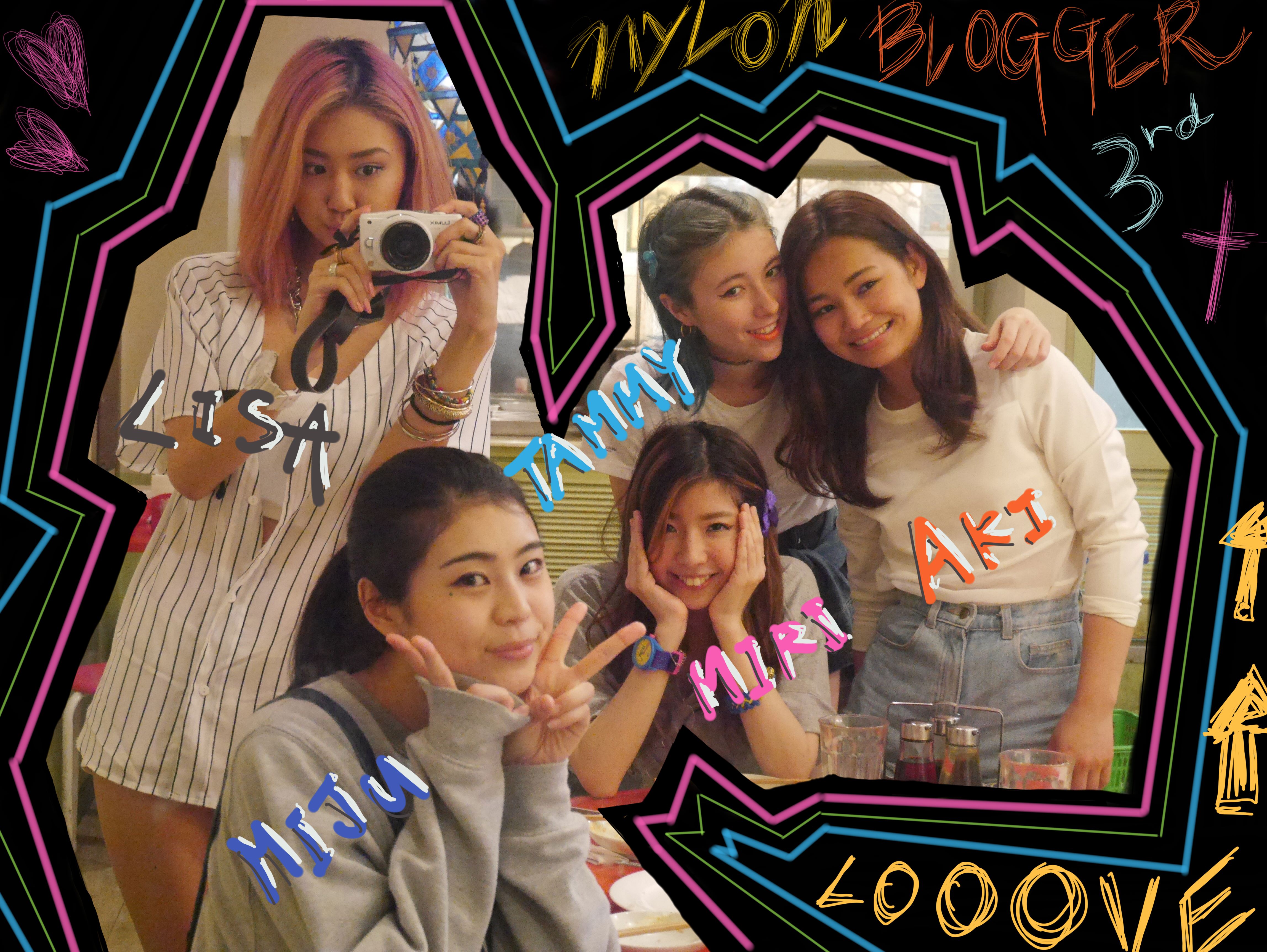 #LIFE: Nylon Blogger 3期生とGirls Night Out♡#OOTDも！