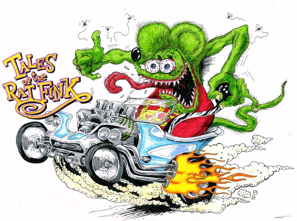 グロ可愛いをファッションに？！My favorite character: Rat Finkをご紹介♡　#ratfink #edroth