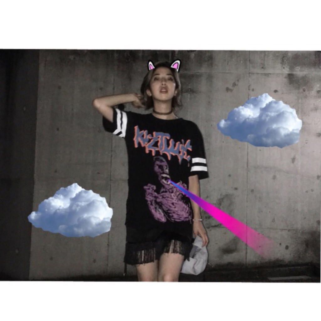 #NYLONMARKET でGETしたゾンビくんが主役な１日。 #OOTD #KTZ #FASHION