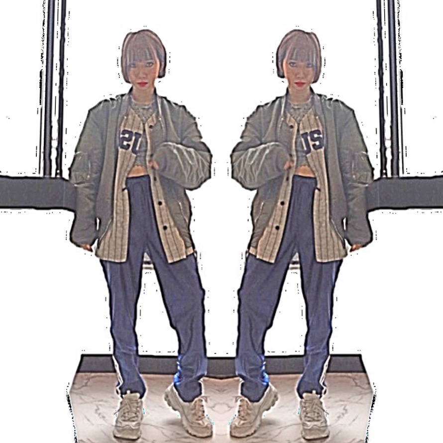 ベースボールシャツ+レースアイテムが意外と合う！マンネリなSTREETスタイルを甘辛に♡ #OOTD #FASHION