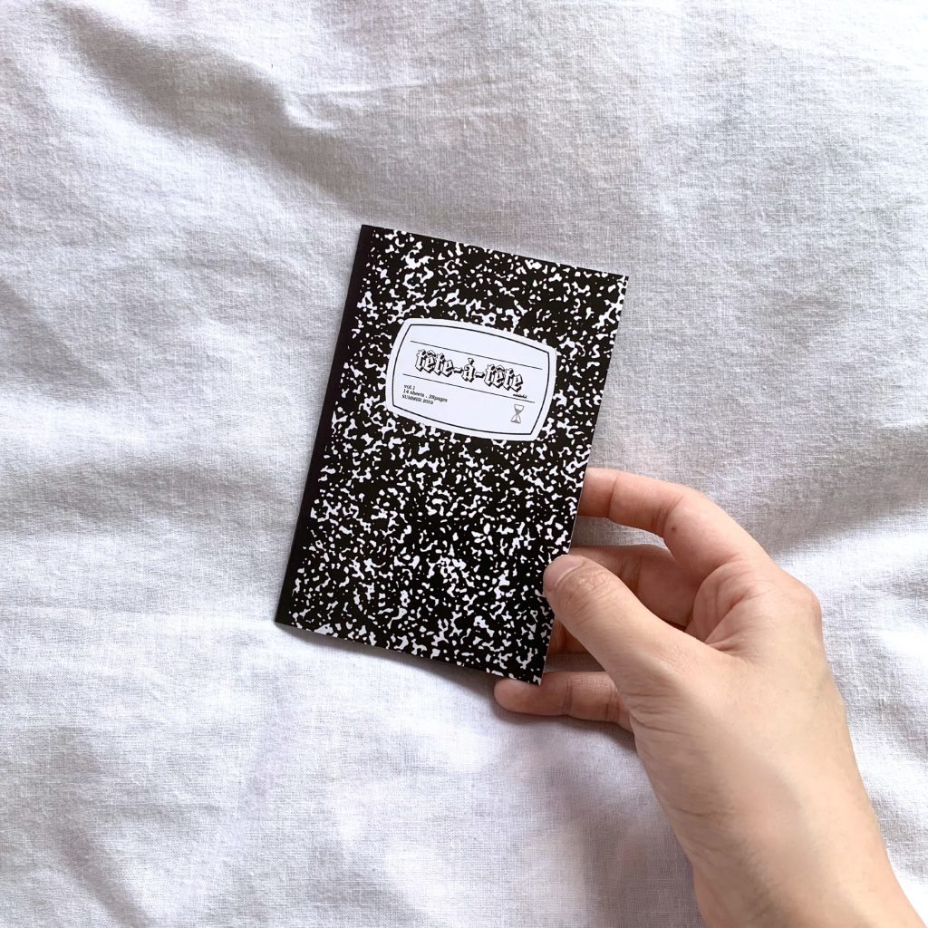 どうか読んでくださいな。進路・仕事に人間関係、恋愛などに悩み、今を生きる全ての方に、手を差し伸べたくて。 “tête-à-tête vol.1” ( #テイタテイトゥ ) #MYWORK #ZINE