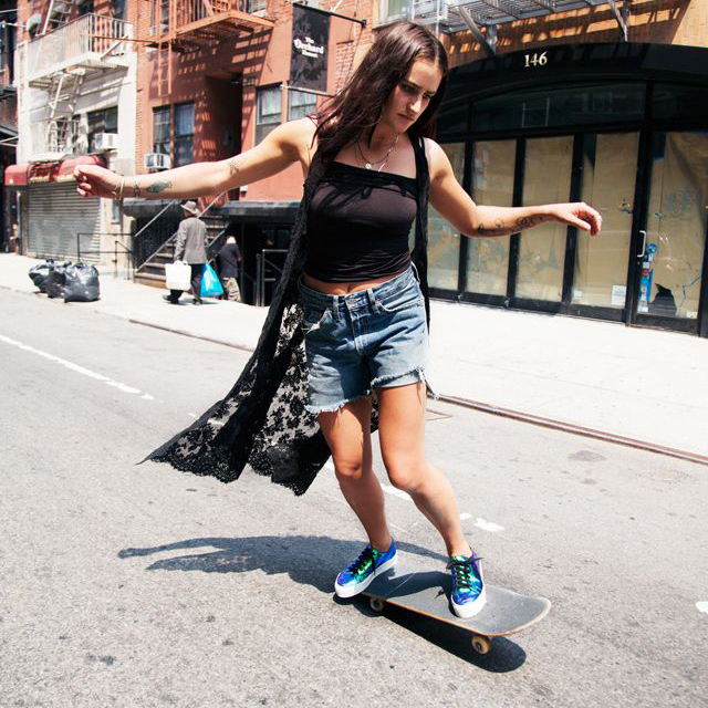 Girls Skater×Fashion 型に囚われないガールズスケートスタイル #Skateboard