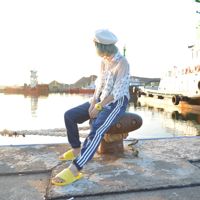 北海道の長く続いている夏 #港 #海