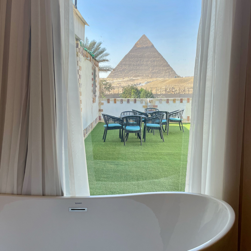 自信を持っておすすめしたい【ギザの三大ピラミッド】ビューの絶景ホテル