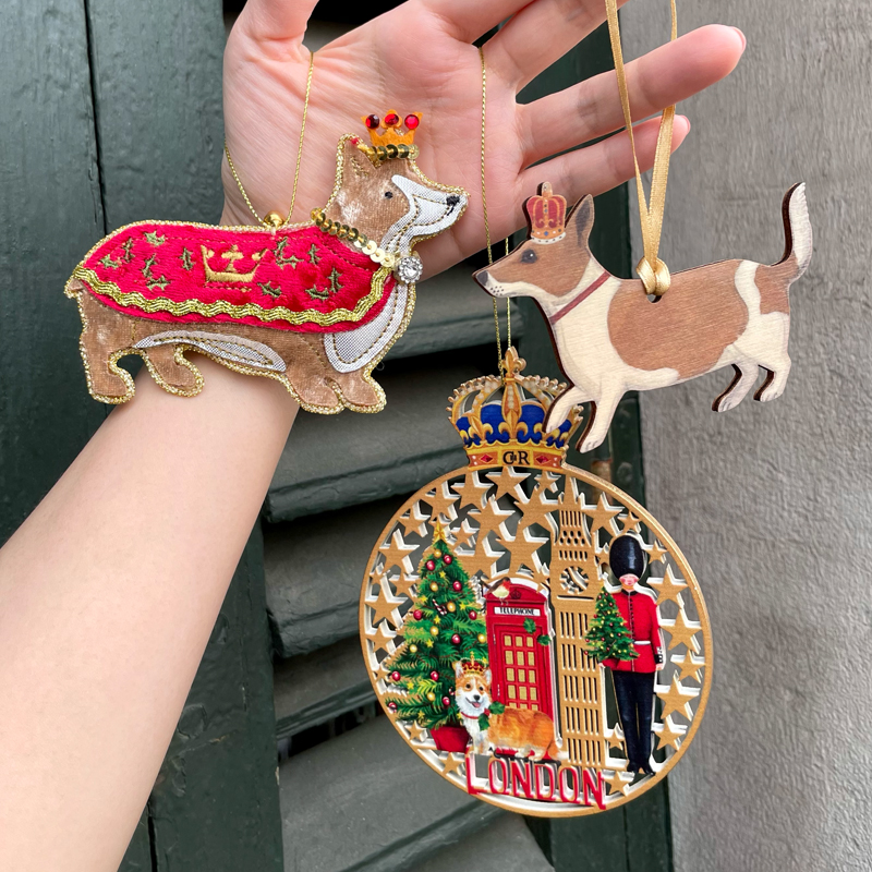 【イギリス】おすすめお土産! 英国王室オフィシャルショップで買えるコーギーオーナメント