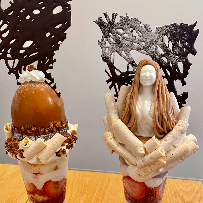 芸術的な人形パフェに出会える【静岡】浜松の人気カフェ・カフェクレール