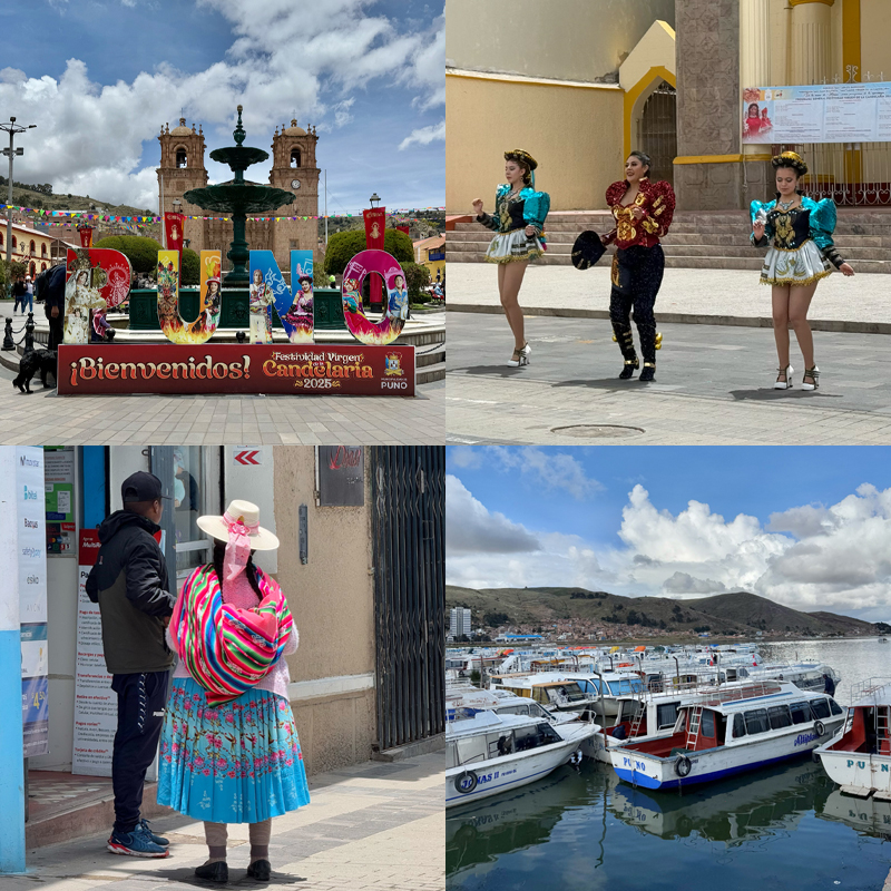 ペルー【プーノ観光】穏やかな空気が流れるチチカカ湖畔の町