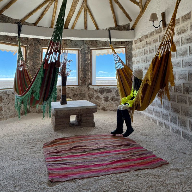 【ウユニ塩湖】塩でできたホテル【ルナ・サラダ】で過ごす特別なひととき