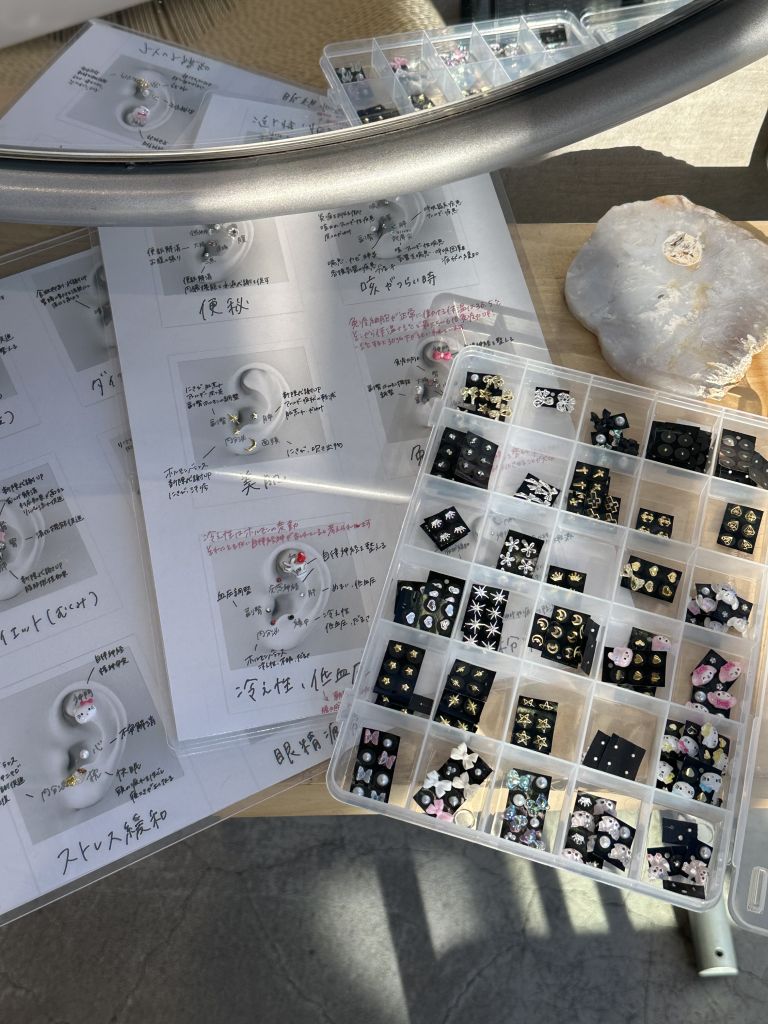 耳ツボジュエリー♡