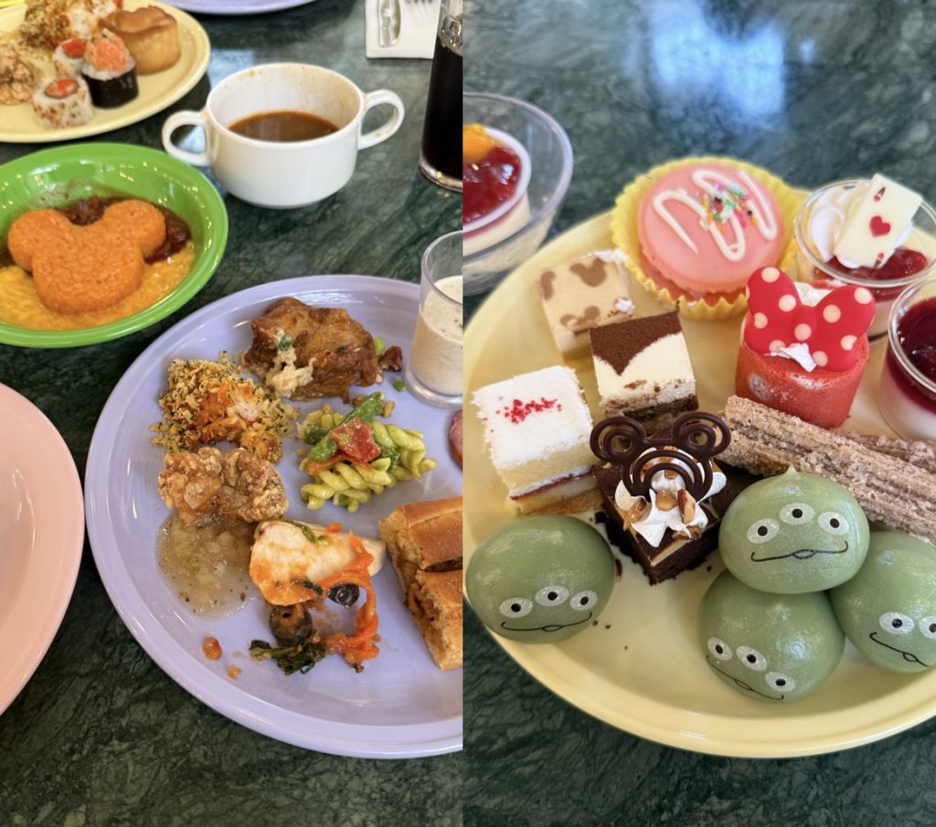 ディズニーの人気メニューが食べ放題♡
