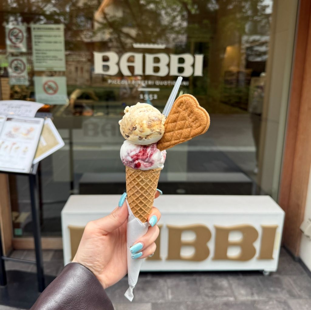 京都で見つけた♡今一番映えるBABIのアイスクリーム