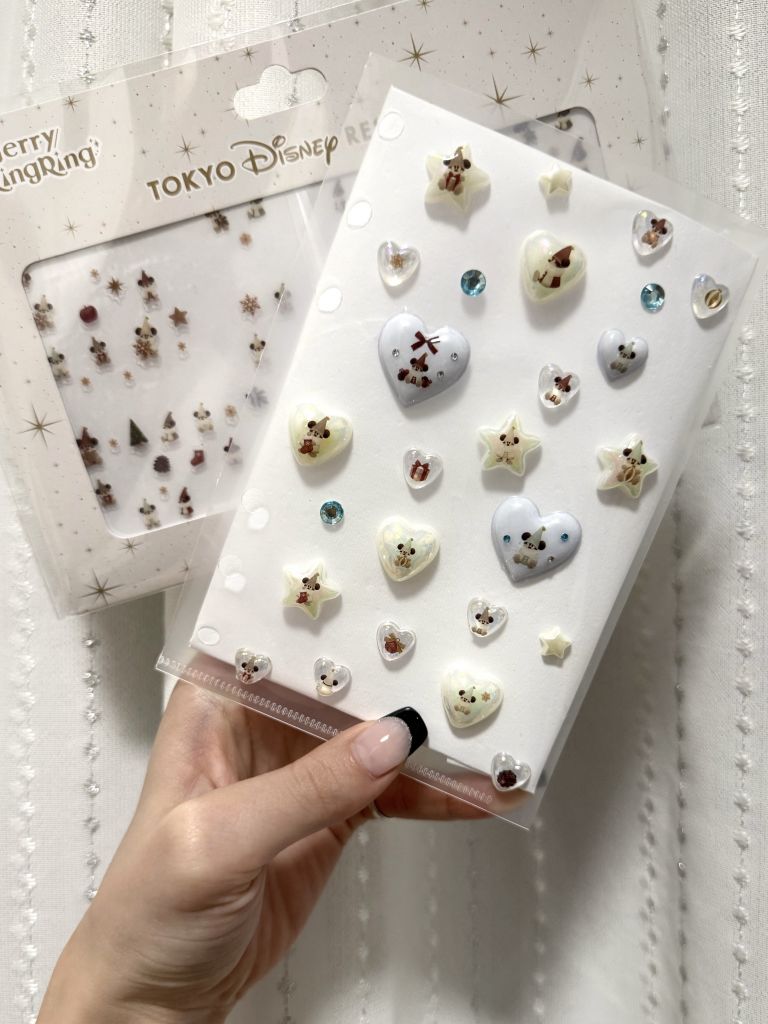 ディズニー新作グッズでぷくぷくシール作ってみた♡