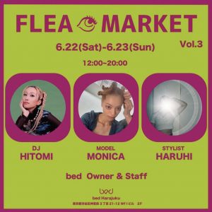 bed Harajuku フリマ出店中！