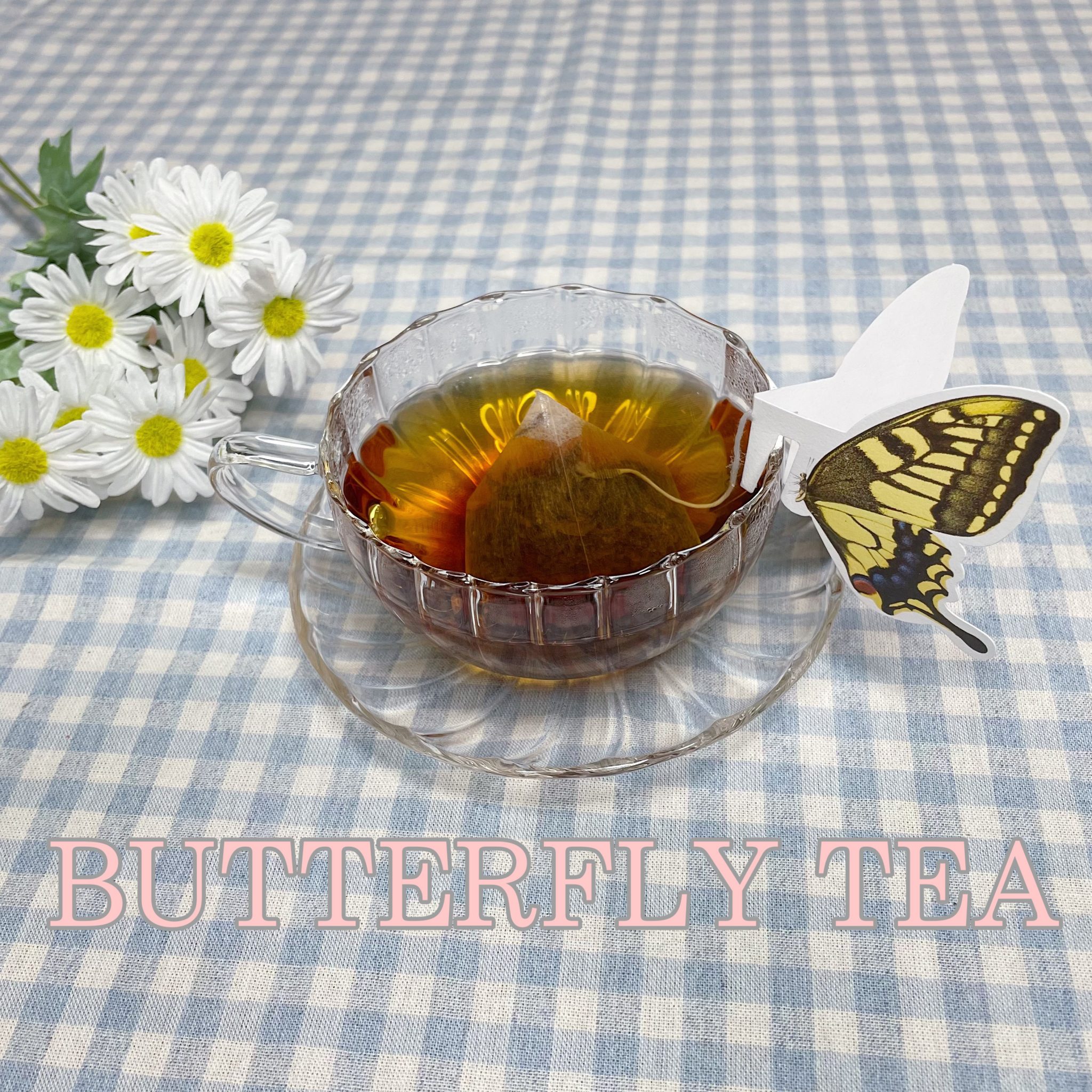 デザインがかわいすぎる紅茶　BUTTERFLY TEA♡