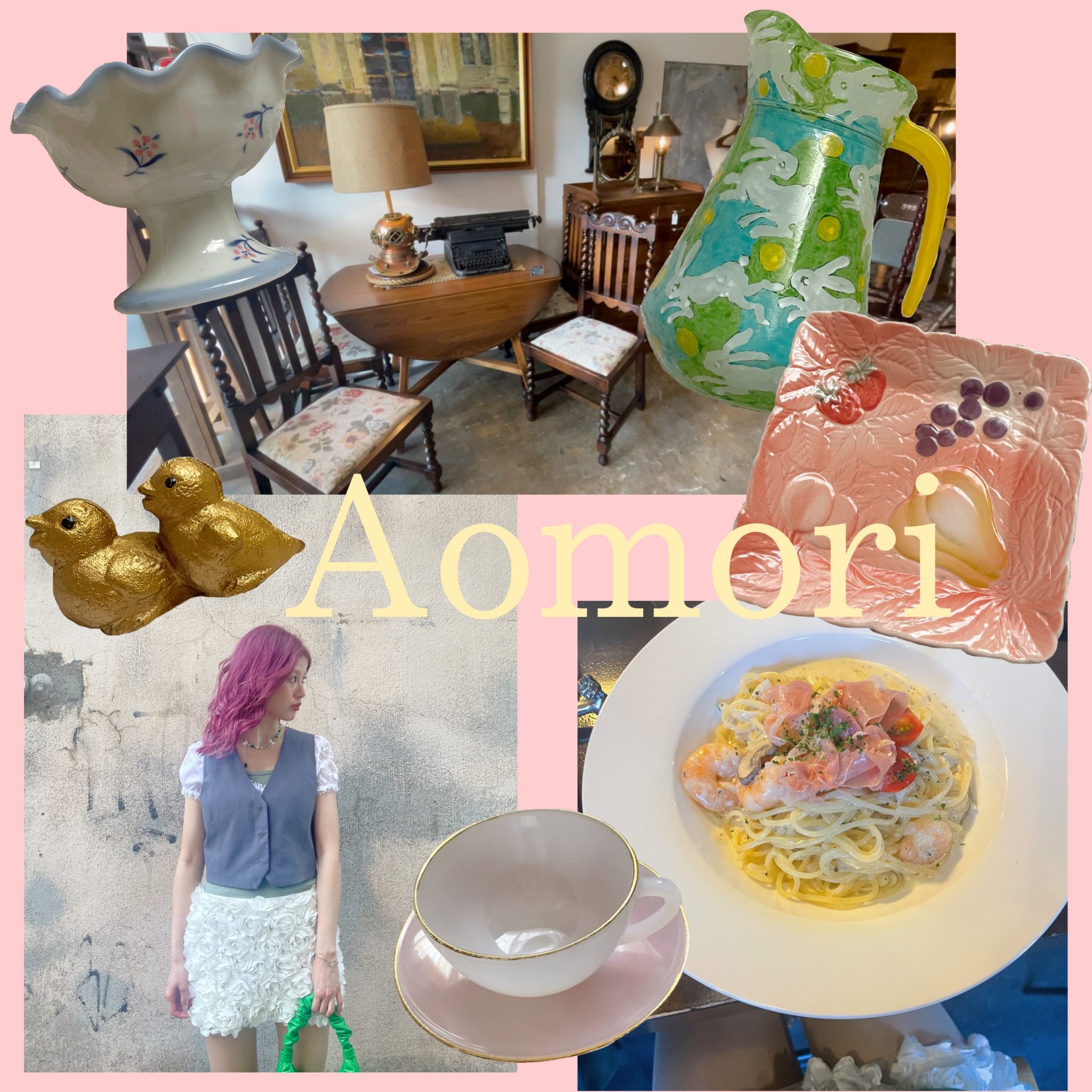 青森Blog 2＊お気に入りのアンティークショップでの購入品とおすすめのお店♡ #青森#弘前