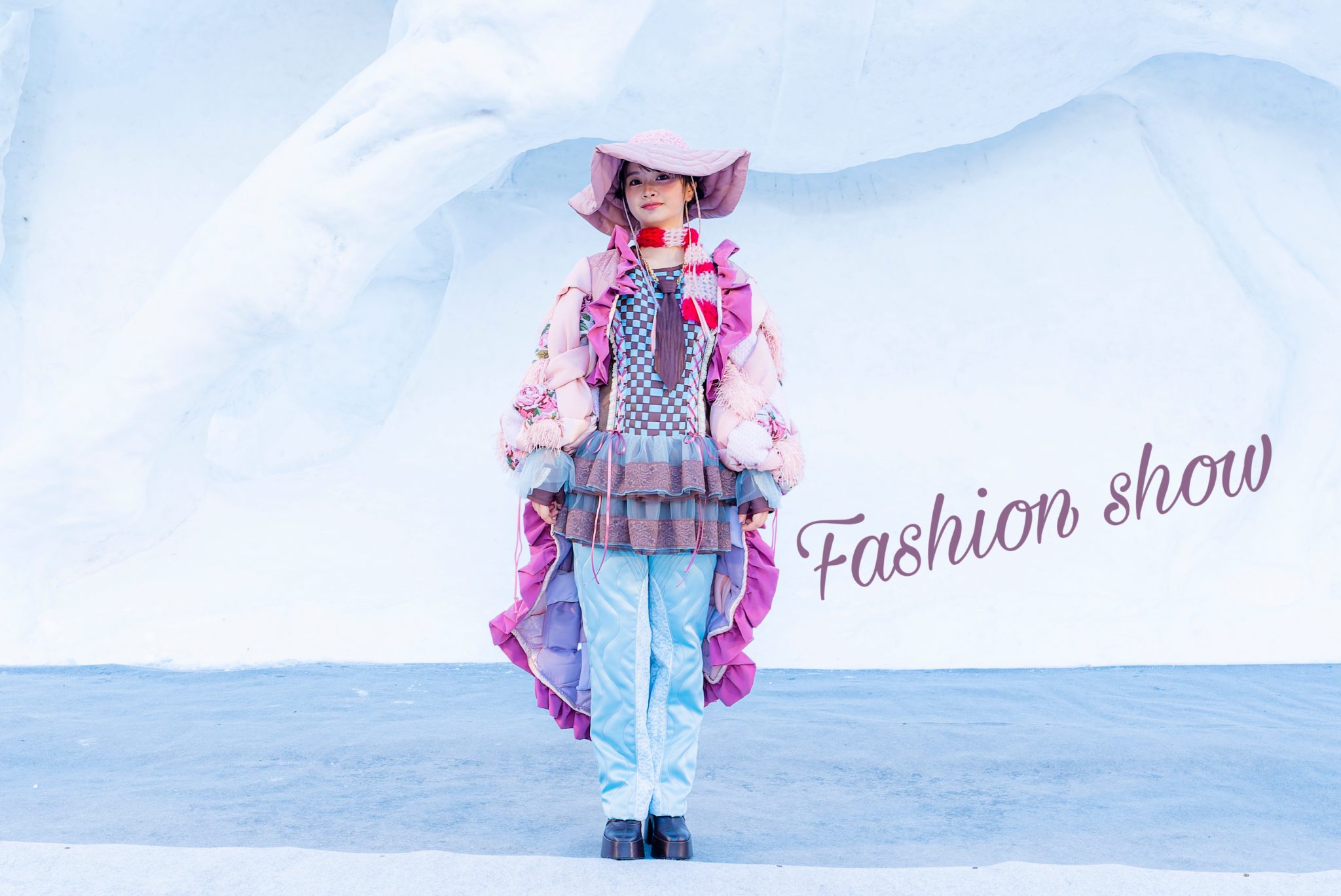 #さっぽろ雪まつり でのファッションショーに参加させていただきました୨୧⑅*