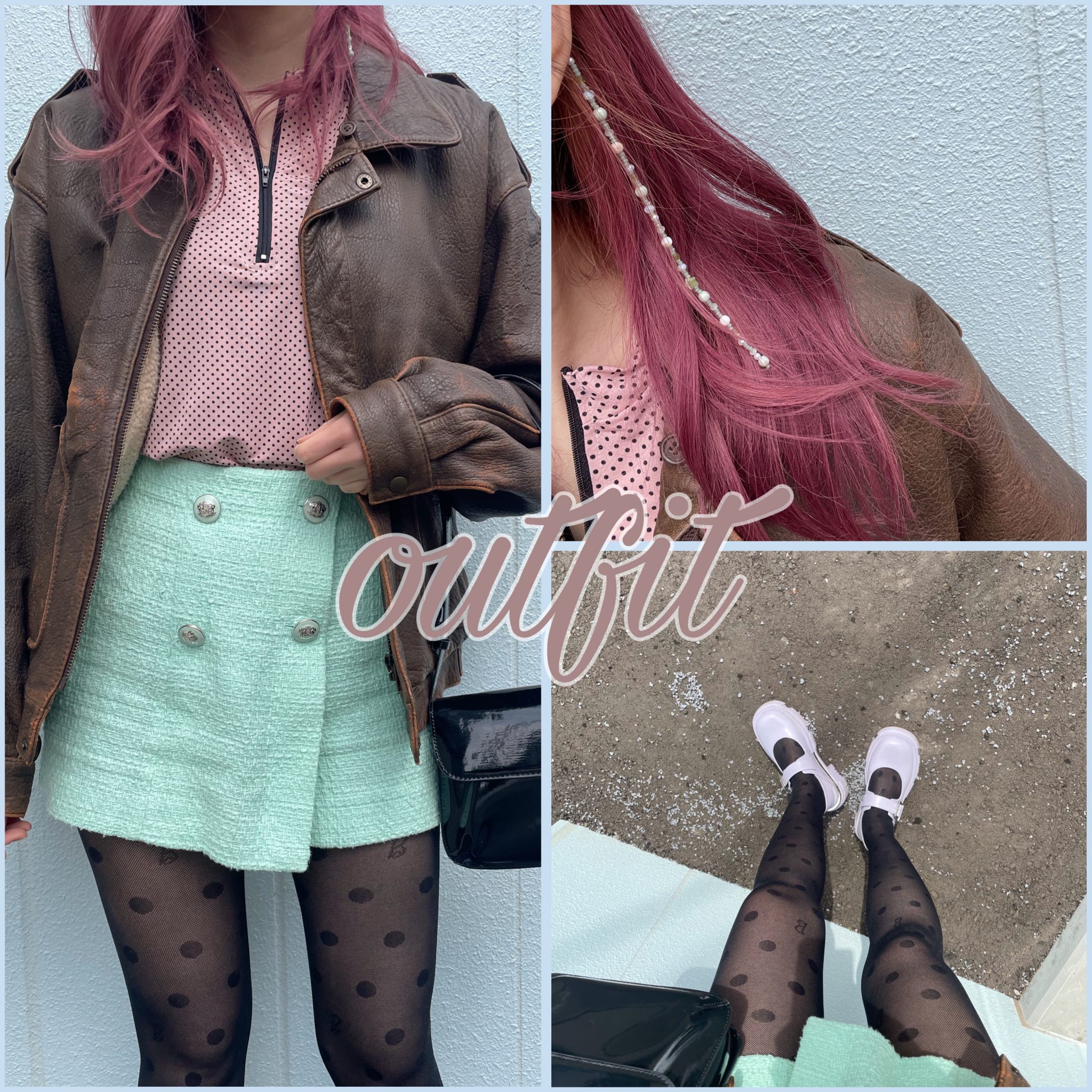 最近のoutfitとお気に入りのアクセサリーꕤ୭*