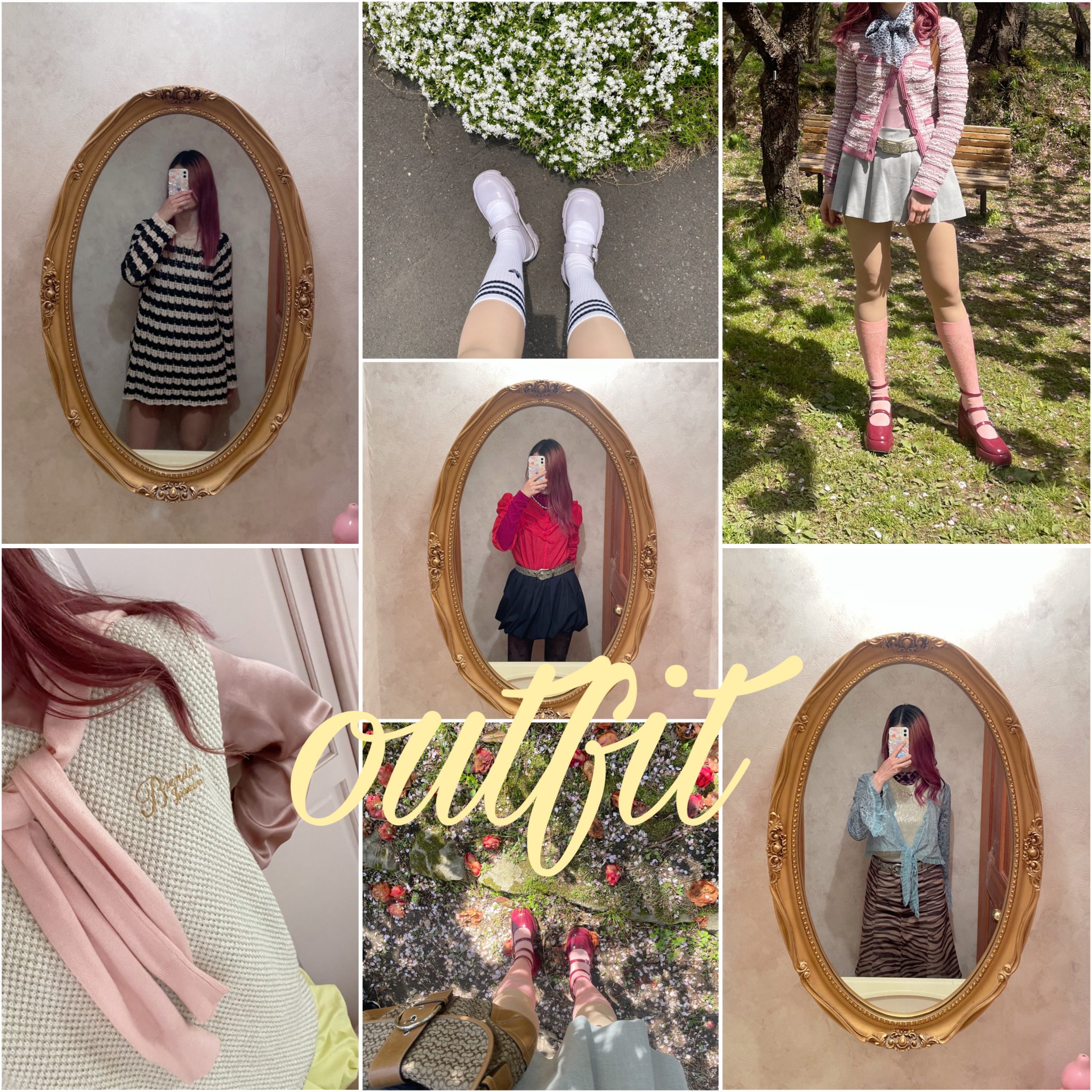 今月のoutfit ✽.｡.:*  #春コーデ