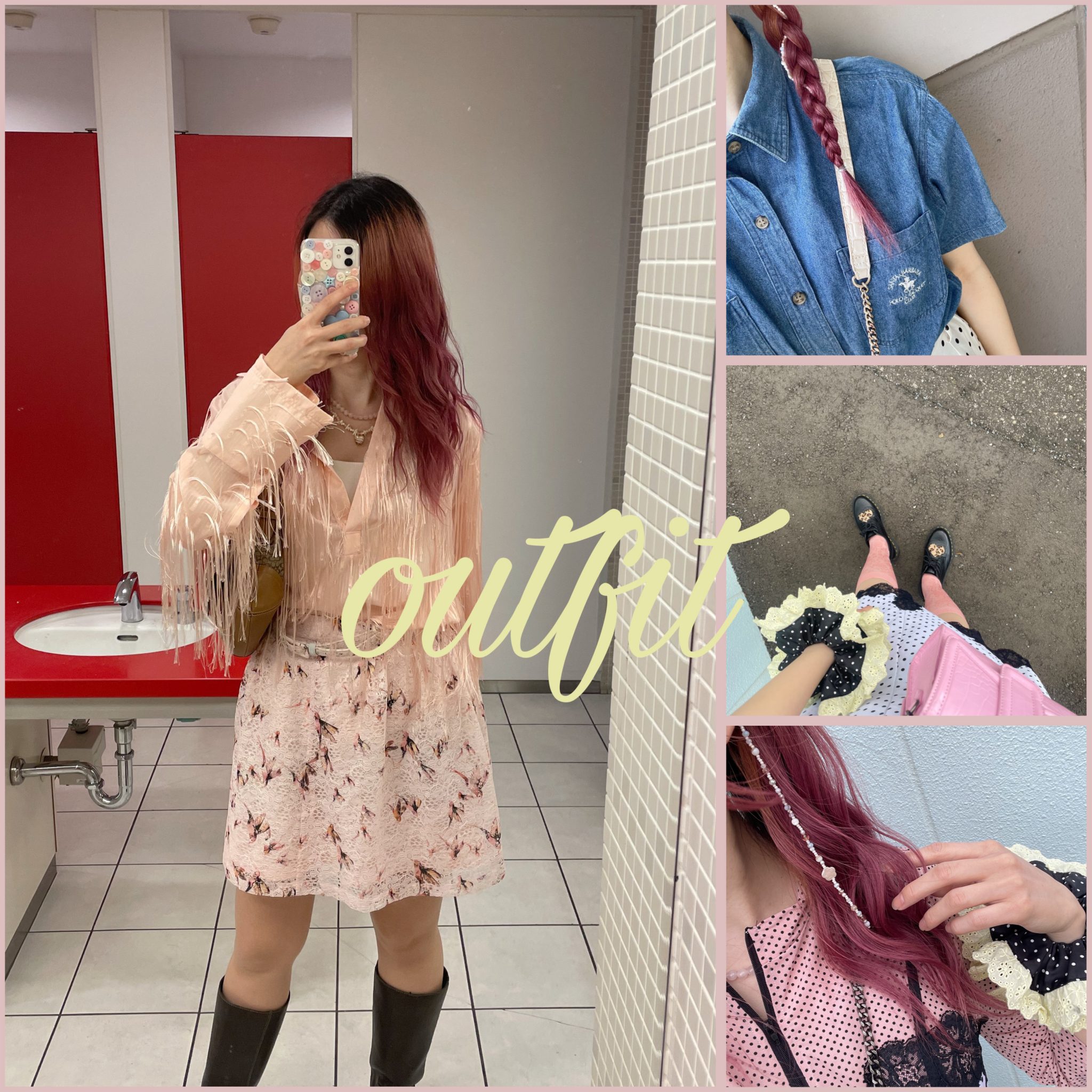 夏っぽくなってきた最近のoutfit✧˖°