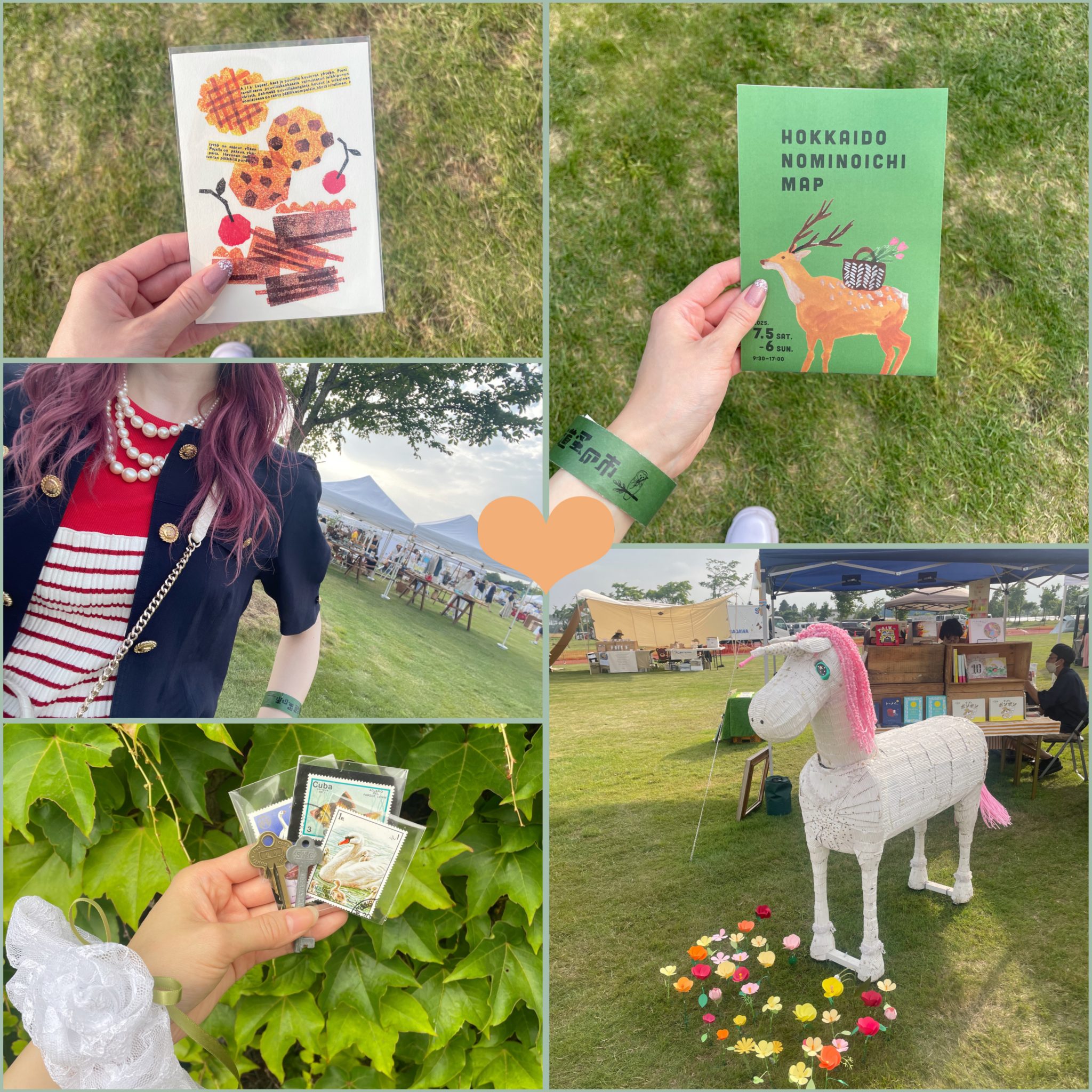 北海道蚤の市に行ってきたよ ｡:* .  #購入品紹介