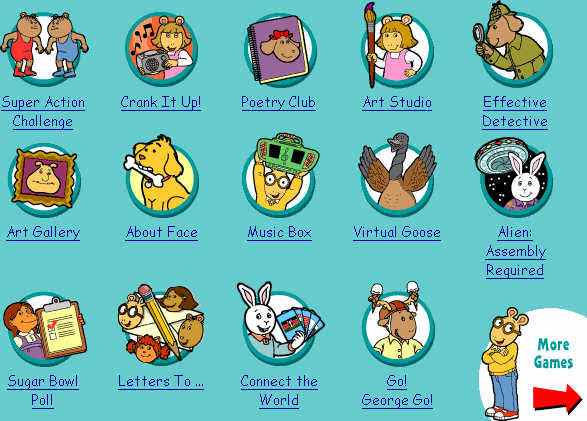 幼少期にやってた 海外PCゲーム PBS Kids