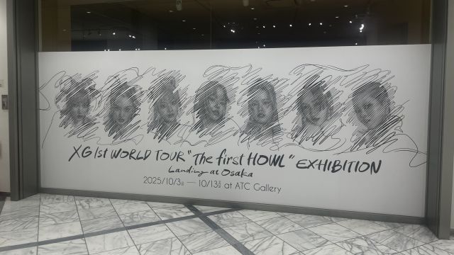 XG “The first HOWL” EXHIBITION Landing at OSAKA 行ってきたよ
