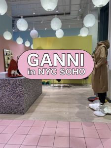 世界中のインフルエンサーが夢中のGANNIに行ってきた！　#GANNI #ガニー #GANNIWORLD