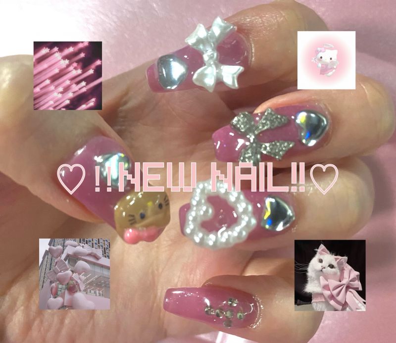 姫ギャルネイル🎀