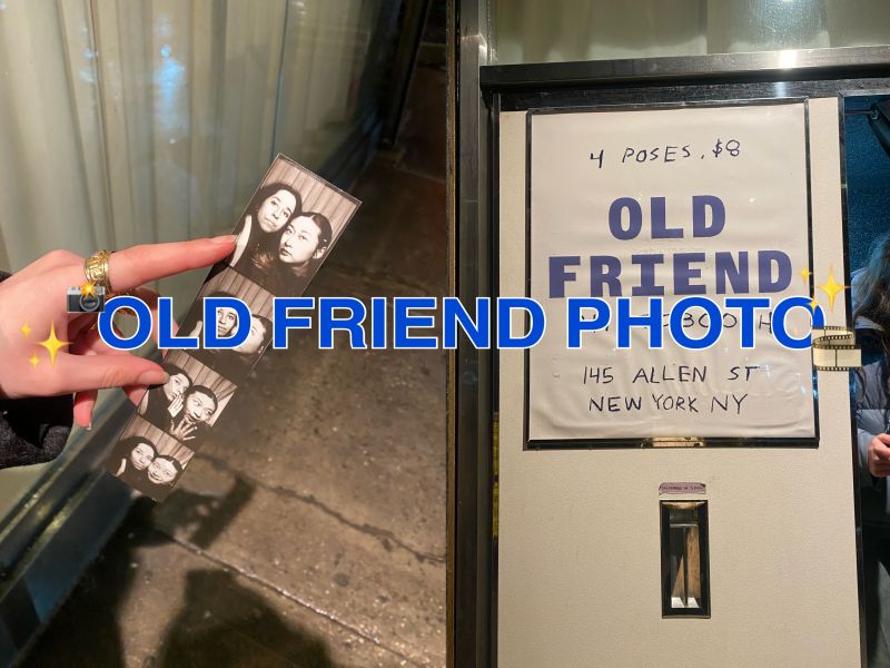 セレブもこっそり訪れるフォトブースOld Friend Photoboothに行ってみた
