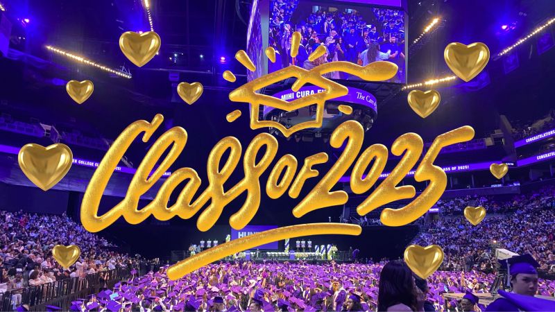 ニューヨークの大学を卒業　②アメリカの卒業式　#アメリカ留学