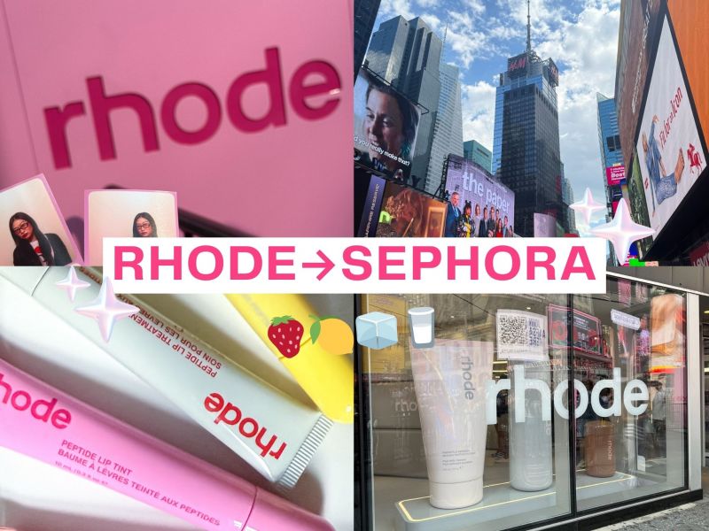 RhodeがついにSephoraに登場！オープン初日現地レポ୨୧