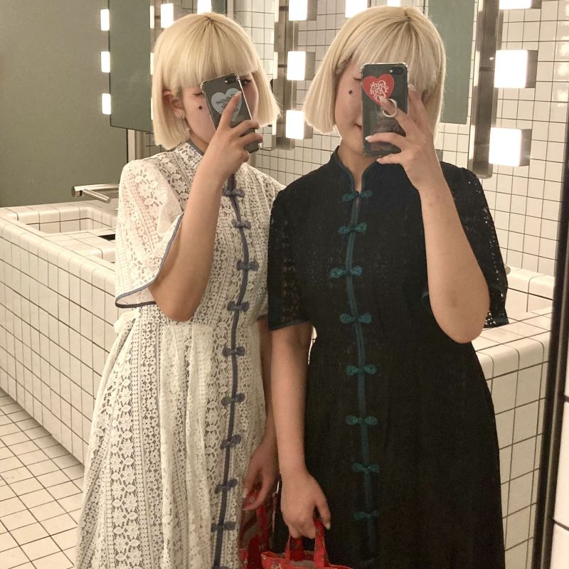 PAMEO POSEのチャイナワンピース🐼🍥