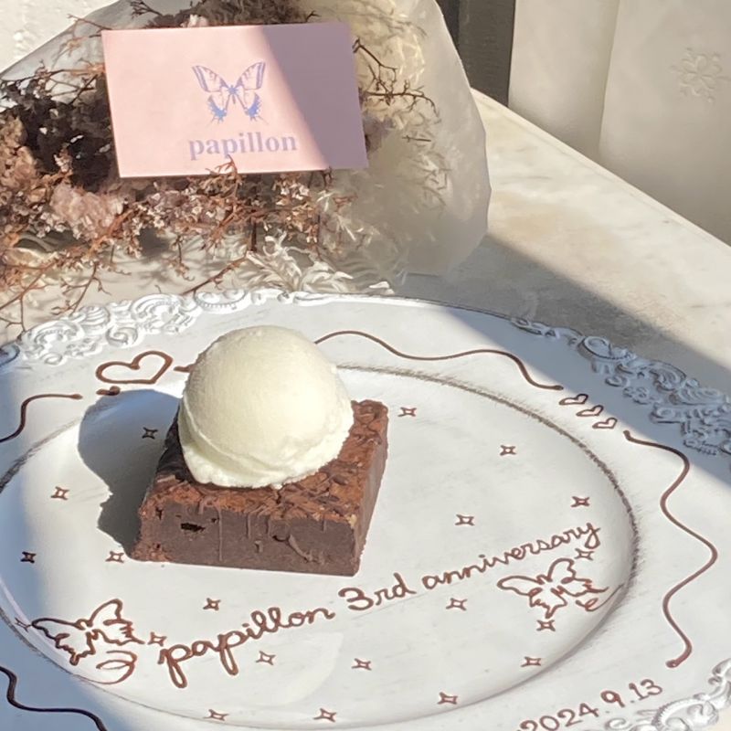 -papillon 3rd Anniversary-カフェが3周年を迎えました❤︎#京都カフェ #推し活カフェ