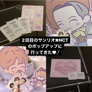 【NCT✖️SANRIO】サンリオコラボのポップアップ2回目行ってきたレポ❤︎ #NCT #SANRIO #オタ活 #韓国旅行 #韓国留学
