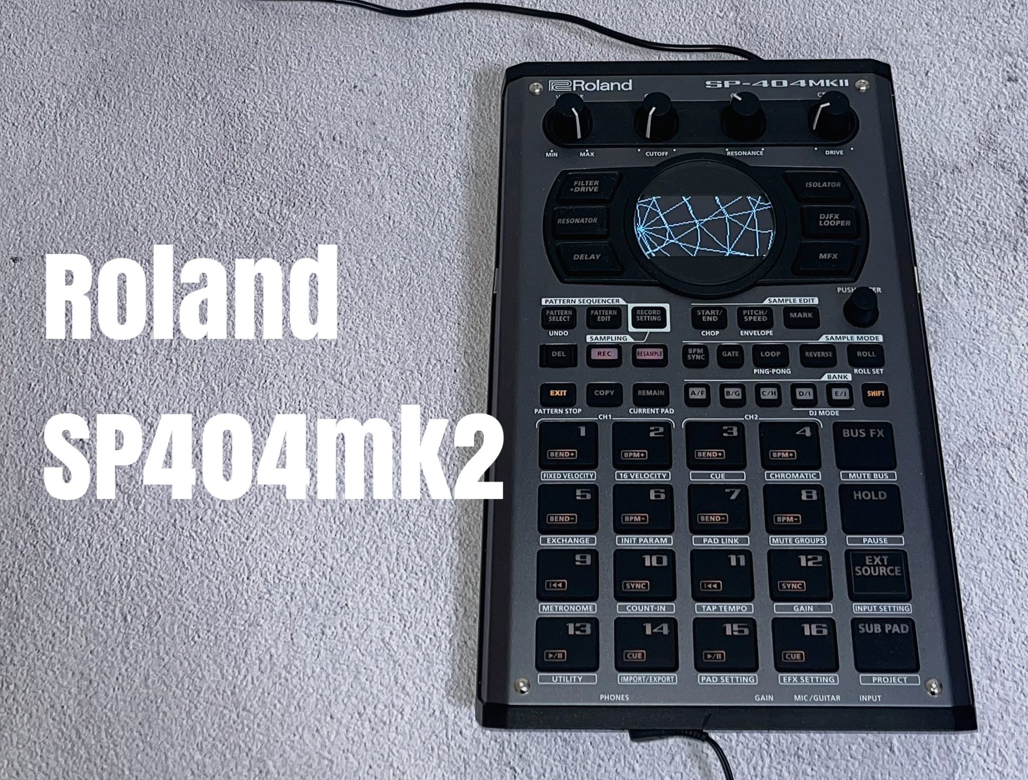 Roland sp404MK2 サンプラー 【SDカード付属】 きくち Roland sp404MK2