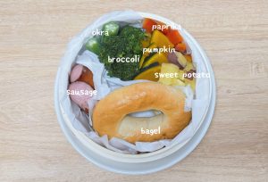 #無印良品 のせいろを使って朝食ワンプレートに挑戦