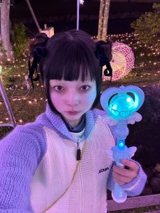 魔法の杖❤︎イルミネーションに行ってきたの