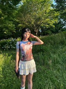 梅雨！アジサイ！可愛い服でお散歩する