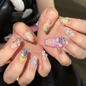 NAIL変えたよ〜ん*ଘ(੭*ˊᵕˋ)੭* ੈ✩‧₊˚