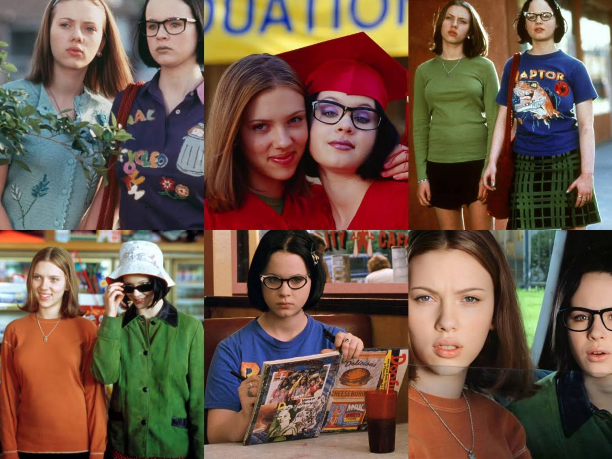 映画におけるファッション：【Ghost World】✩‧₊˚