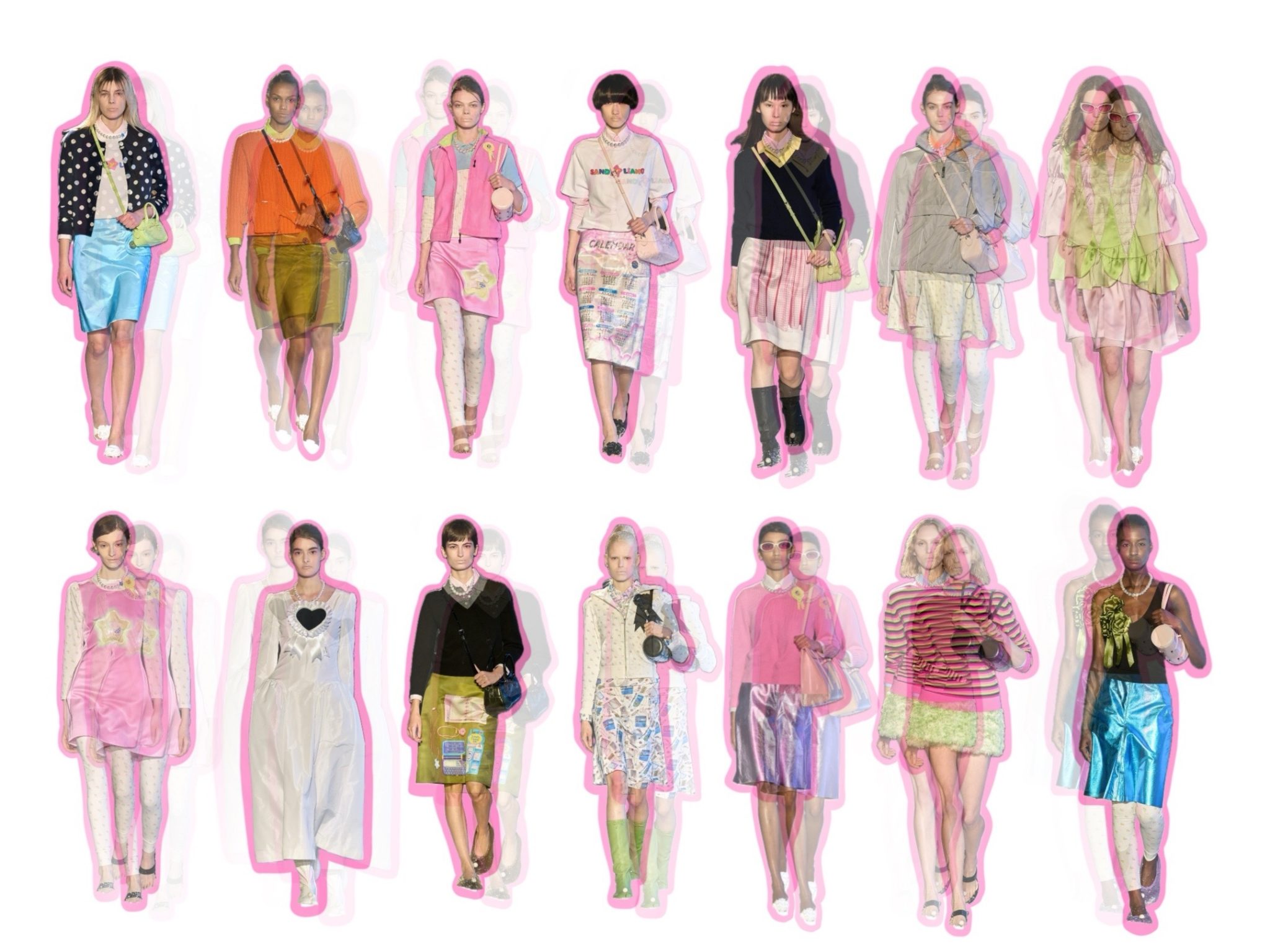 「Sandy Liang FW’25ꕤ Childhood Nostalgia ՞•ﻌ•՞ ˚⋆」