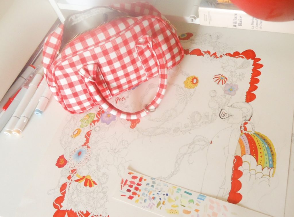 妖精と花❁ ૮꒰ ˶• ༝ •˶꒱ა ♡*.ﾟ