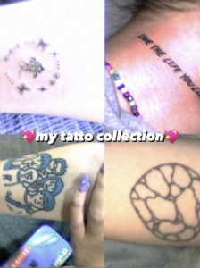 [#tatto] 私の体にあるtattoのご紹介♡ #韓国留学 #韓国 #タトゥー