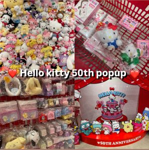 Hello kitty 50th popup in busan♡ #hellokitty