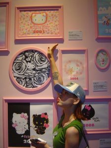 hello kitty 50th 展示会 in seoul♡