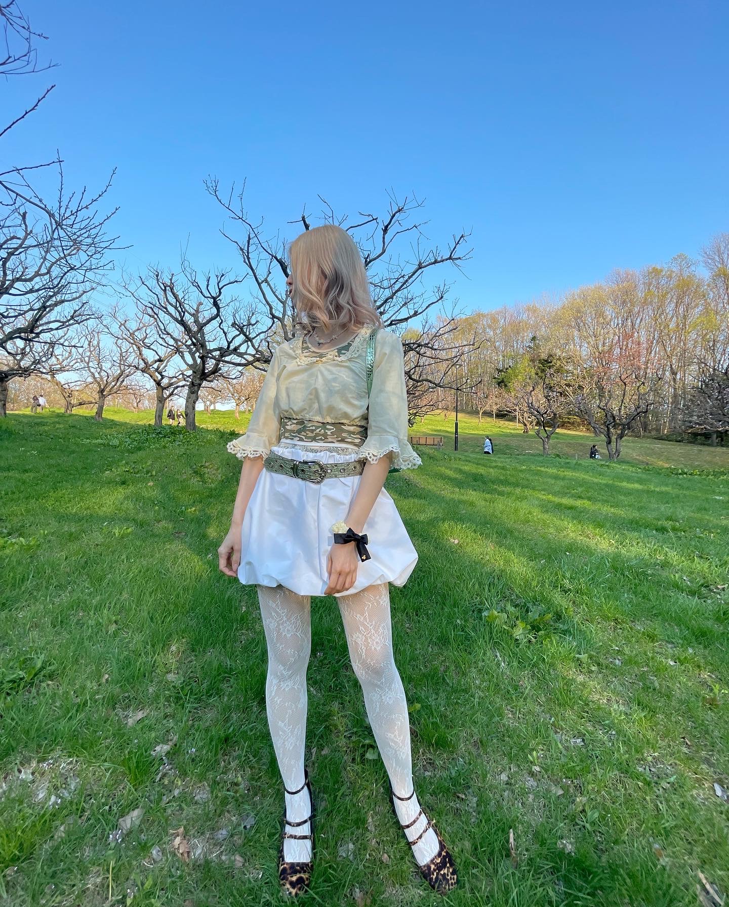 最近行った公園とoutfit♡