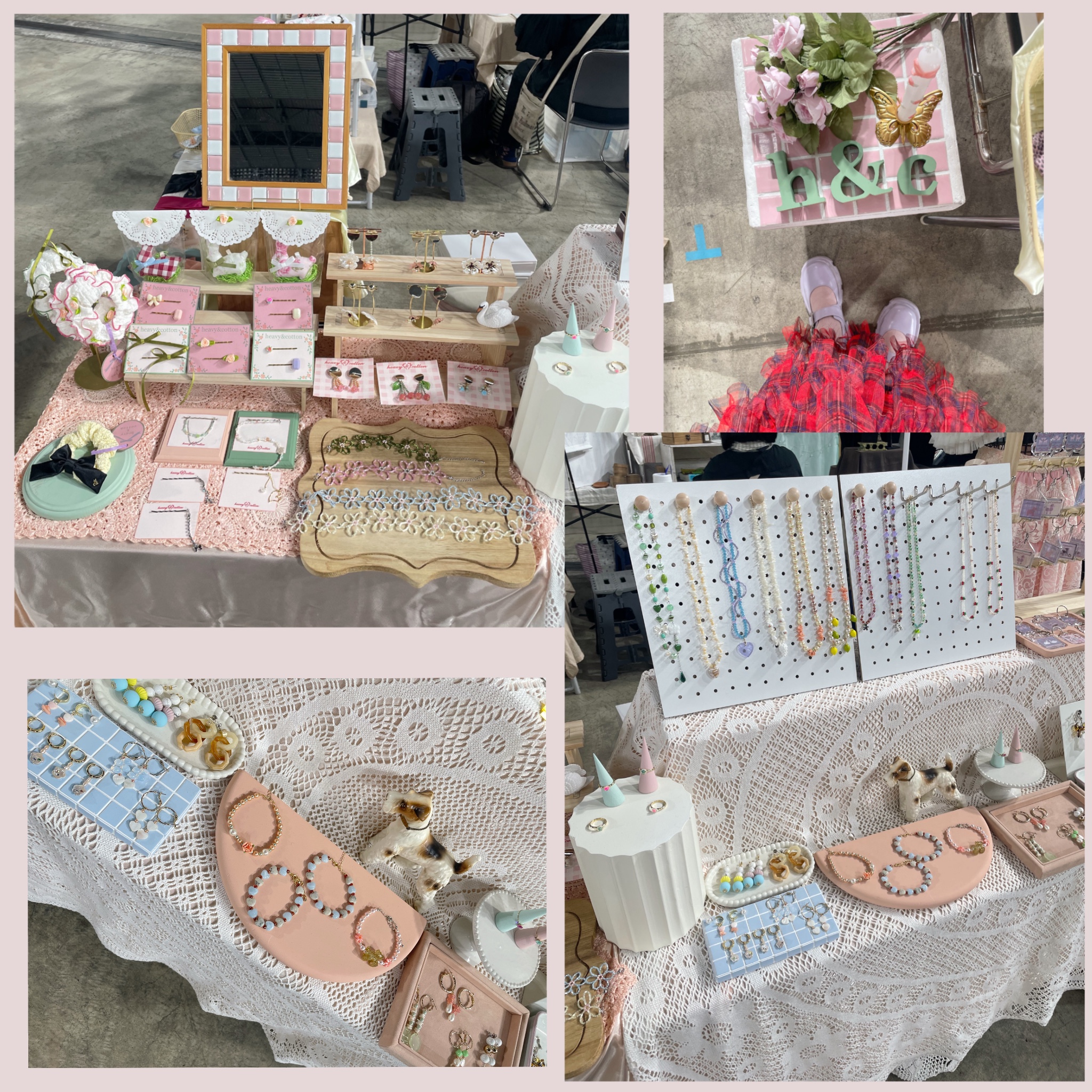 ハンドメイドイベントに参加させていただきました✽.｡.:*  #サッポロモノヴィレッジ