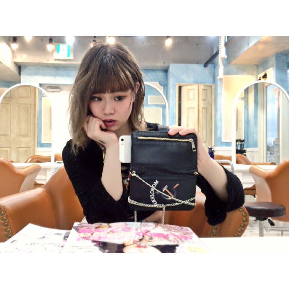 New hair color♡インナーカラーにピンクを入れてもらったよ。#ヘアカラー #インナーカラー